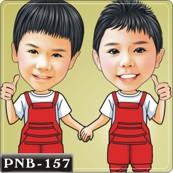 男生人像Q版漫畫PNB-157